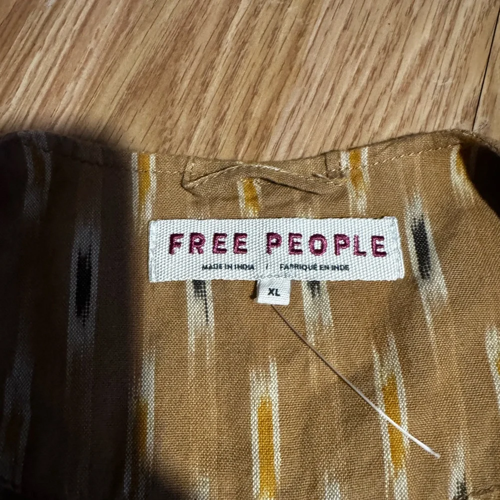 Free People With Open Arms Trench Coat Size XL - Picture 4 of 5